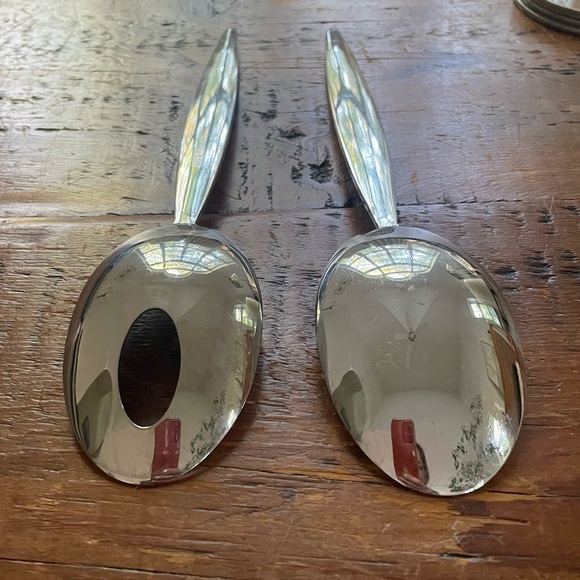 Pottery Burn Serving Spoon Set - Picture 5 of 5